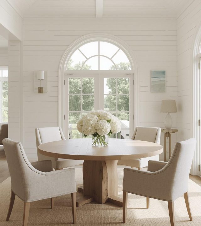 A beautifully styled open-plan